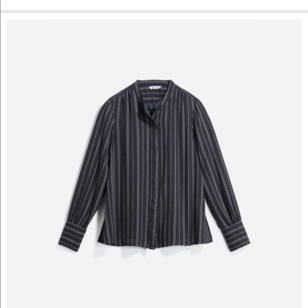 Mandarins collar blouse, XSP
